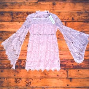 NWT Pinkmink lace dress